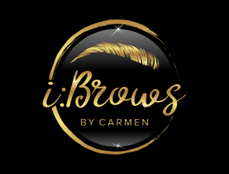 i : Brows by Carmen logo design by Kopiireng