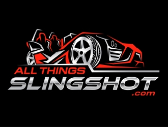 ALL THINGS SLINGSHOT logo design by MAXR
