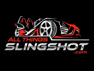 ALL THINGS SLINGSHOT logo design by MAXR