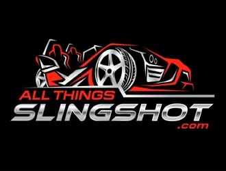 ALL THINGS SLINGSHOT logo design by MAXR