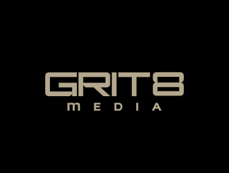Grit 8 Media logo design by serprimero