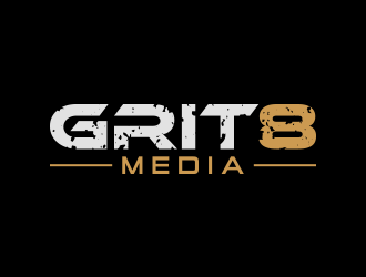 Grit 8 Media logo design by lexipej