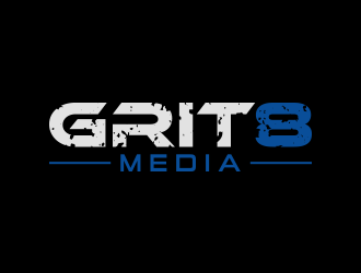 Grit 8 Media logo design by lexipej