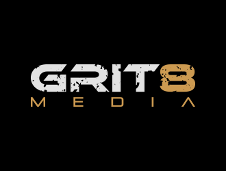Grit 8 Media logo design by lexipej