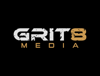 Grit 8 Media logo design by lexipej