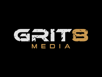 Grit 8 Media logo design by lexipej
