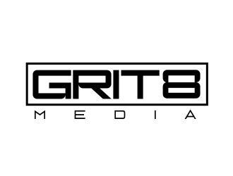Grit 8 Media logo design by serprimero