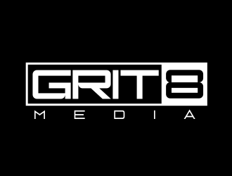 Grit 8 Media logo design by serprimero