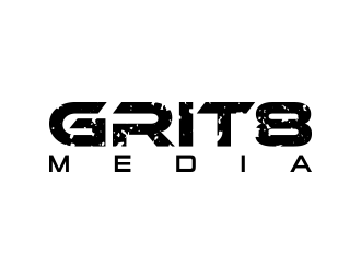 Grit 8 Media logo design by lexipej