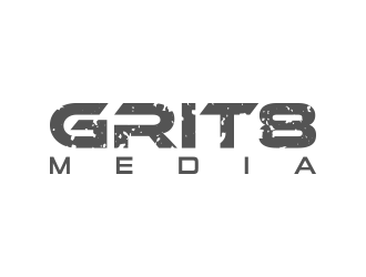 Grit 8 Media logo design by lexipej