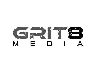 Grit 8 Media logo design by lexipej