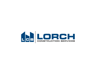 Lorch Construction Services logo design by bluespix