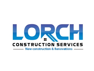 Lorch Construction Services logo design by ZQDesigns