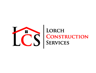 Lorch Construction Services logo design by kopipanas