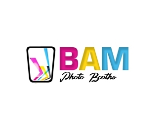 BAM (Bay Area Mobile) Photo Booths logo design by bougalla005