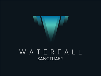 Waterfall Sanctuary logo design by MCXL