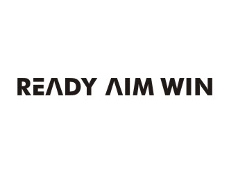 READY • AIM • WIN logo design by dibyo