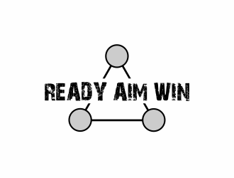 READY • AIM • WIN logo design by giphone
