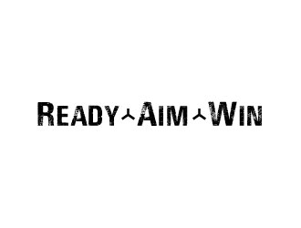 READY • AIM • WIN logo design by sanworks