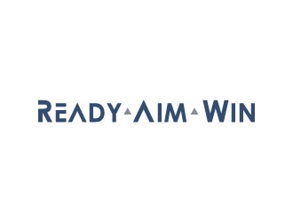 READY • AIM • WIN logo design by sanworks