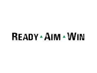 READY • AIM • WIN logo design by sanworks