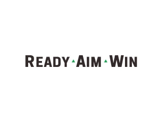 READY • AIM • WIN logo design by sanworks