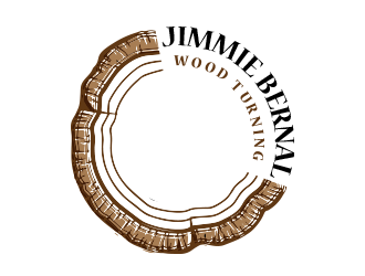 Jimmie Bernal Wood Turning logo design by BeDesign