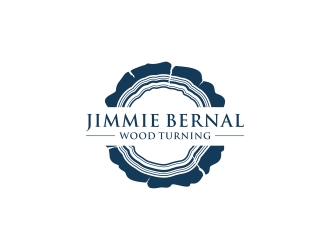 Jimmie Bernal Wood Turning logo design by yunda