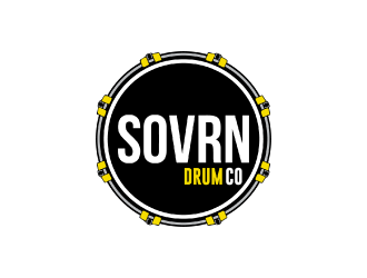 sovrn drums  logo design by nona