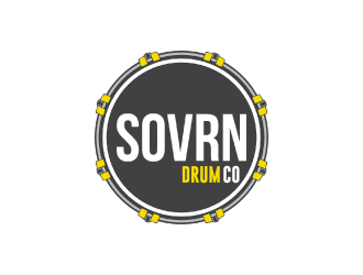 sovrn drums  logo design by nona