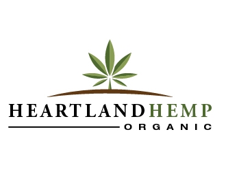 Heartland Hemp Organic logo design by pambudi
