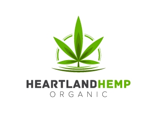 Heartland Hemp Organic logo design by fritsB