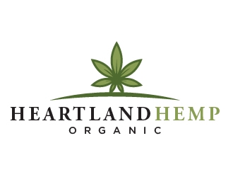 Heartland Hemp Organic logo design by pambudi