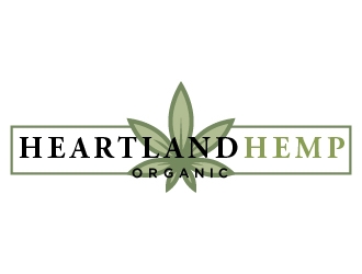 Heartland Hemp Organic logo design by pambudi