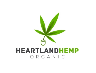 Heartland Hemp Organic logo design by fritsB