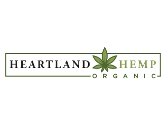 Heartland Hemp Organic logo design by pambudi