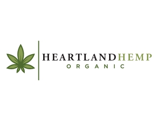 Heartland Hemp Organic logo design by pambudi