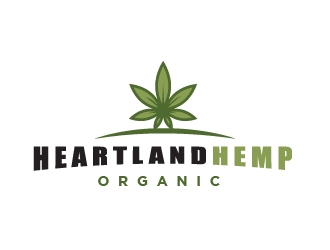 Heartland Hemp Organic logo design by pambudi