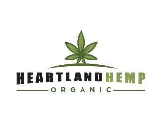 Heartland Hemp Organic logo design by pambudi