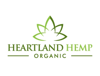 Heartland Hemp Organic logo design by akilis13