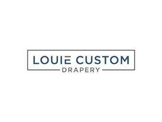 Louie Custom Drapery logo design by johana