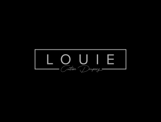 Louie Custom Drapery logo design by naldart