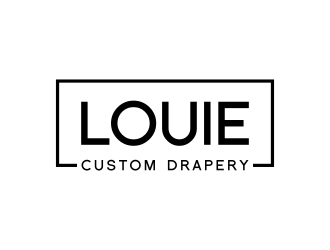Louie Custom Drapery logo design by Dakon