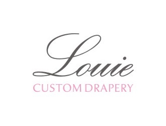 Louie Custom Drapery logo design by rizuki