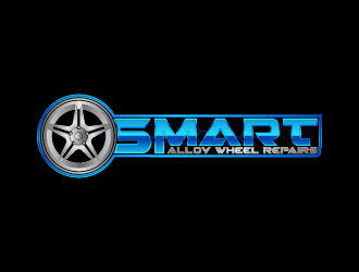 smart alloy wheel repairs  logo design by fastsev