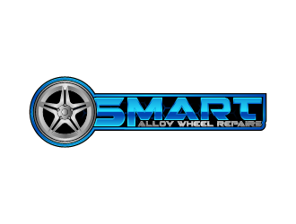 smart alloy wheel repairs  logo design by fastsev