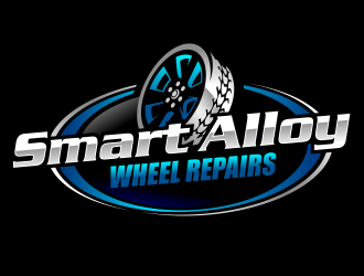 smart alloy wheel repairs  logo design by ingepro