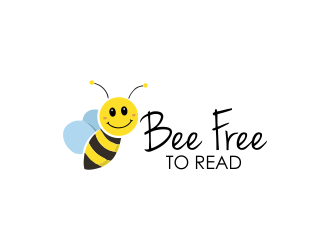 Bee Free to Read logo design by akhi