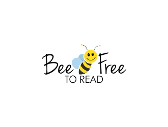 Bee Free to Read logo design by akhi