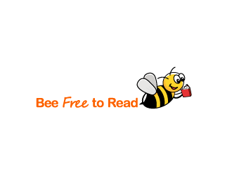 Bee Free to Read logo design by HaveMoiiicy